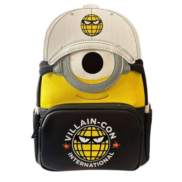 Loungefly Villain-Con Minion Mini Backpack and Villain-Con Wallet Set - Picture 2 of 8